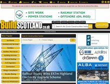 Tablet Screenshot of buildscotland.co.uk